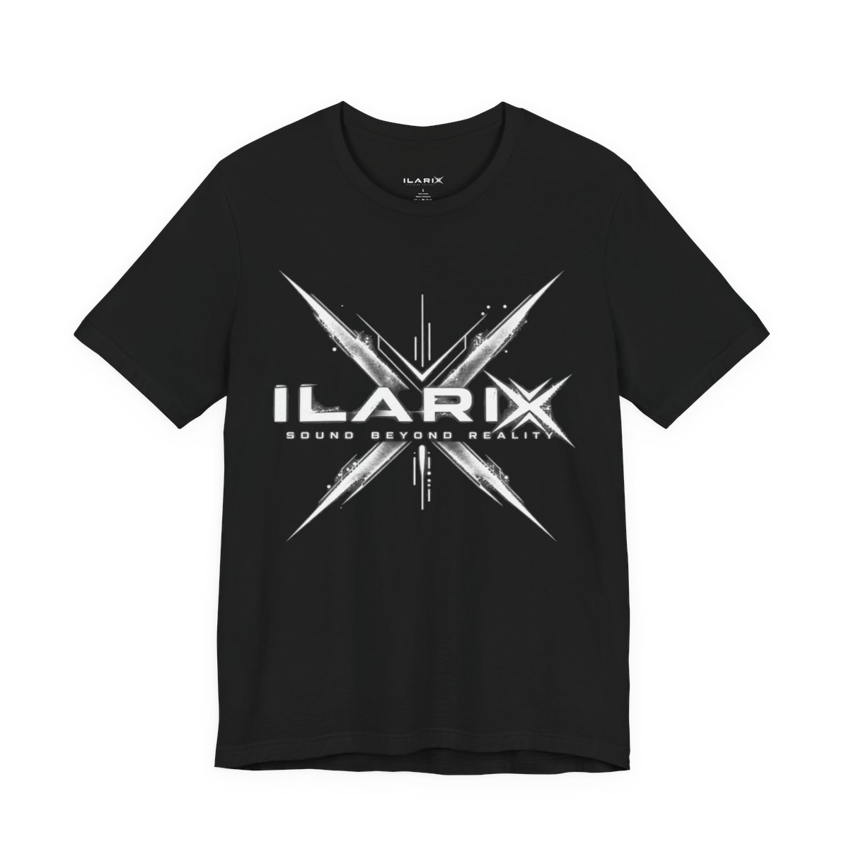 Black ILARIX Sound Beyond Reality T-shirt