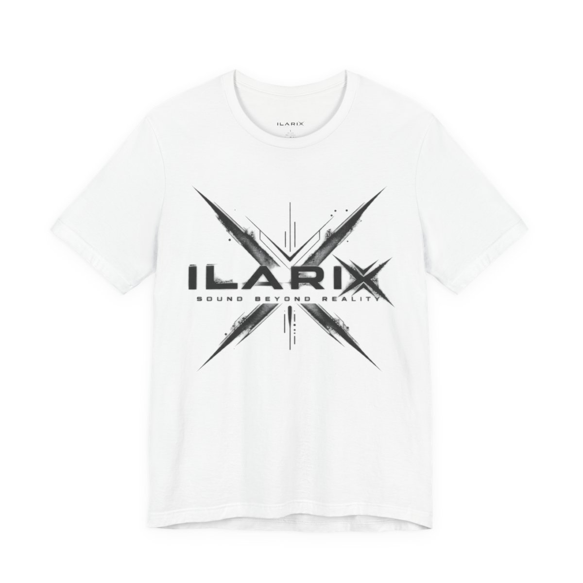 White ILARIX Sound Beyond Reality T-shirt